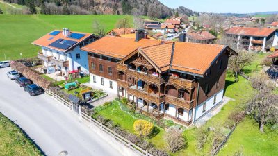 Rarität am Schliersee Stilvolle Gartenwohnung mit Panoramablick