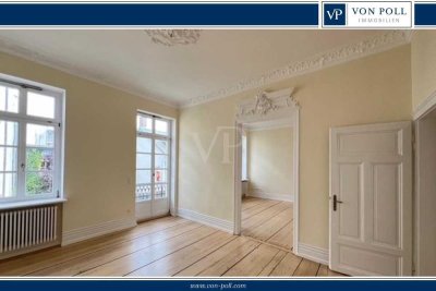 VON POLL - BAD HOMBURG: Wunderschöne zentrale Altbauvilla mit separatem Büro und Garten