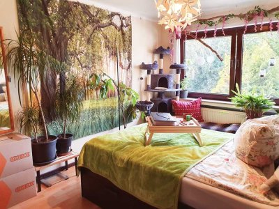 Eigener unmöblierter 2-Zimmer-Bereich (11 m² + 14 m²) in ruhiger Frauen-WG – 550 € warm