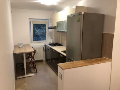 Geschmackvolle, modernisierte 1,5-Raum-EG-Wohnung mit Einbauküche in Magdeburg