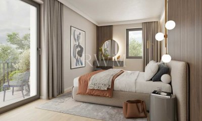 Exklusive 4-Zimmer-Neubau-Wohnung mit Balkon in Kirchheim am Neckar
