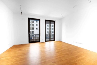 � Schöne Wohnung im Schönegarten: Hochwertige 2-Zi-Neubauwohnung mit Aufzug und sonnigem Balkon
