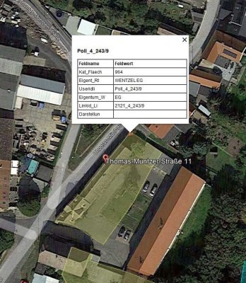Abrissobjekt mit Garagen und Hof