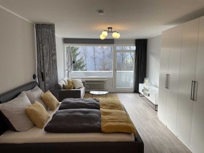 möbliert Apartment mit EBK + Balkon ab 01.07.2025