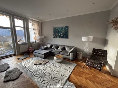 Möblierte 3-Zimmer-Wohnung mit Balkon am Delft zu vermieten!