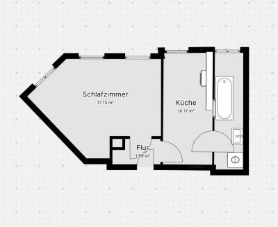 Nachmieter gesucht, 1- Zimmer Wohnung ab 01.04