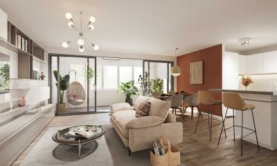 Jetzt Fördermöglichkeiten nutzen! - - - - - - - - - - - - 4-Zimmer-Wohnung mit Wintergarten, 1. OG