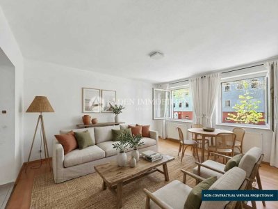 Bezugsfrei! 3 Zimmer Wohnung in Berlin - Mitte im Hochparterre mit Gartenanteil