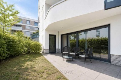 Ruhige Gartenwohnung in Innenlage mit viel Privatsphäre und XXL-Tiefgaragenstellplatz