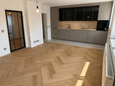 Exklusiv kernsanierte 3-Zimmer-Wohnung in Düsseldorf-Oberkassel mit hochwertiger Einbauküche