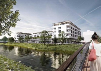 Neubau/Erstbezug:
Modern geschnittene 2-Zimmer-Wohnung in zentraler Lage!