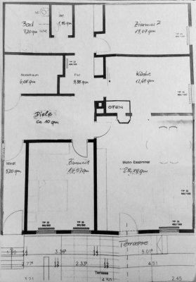 Gut gelegene 3-Zimmer Wohnung in Kirchheim unter Teck-Jesingen zu vermieten