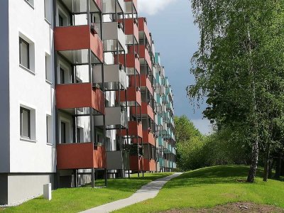 Schicke 1-Raum-Wohnung mit Balkon