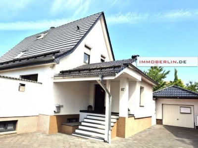 IMMOBERLIN.DE - Fabelhaftes Haus mit Südterrasse, Gewerbeanteil & Garage