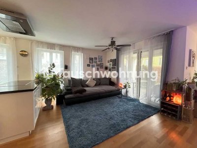 Tauschwohnung: Moderne Erdgeschoss Wohnung mit Garten und TG