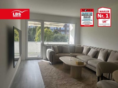 Erdgeschosswohnung  3 Zimmer, Küche, Diele, Bad Balkon , Gartenmitbenutzung