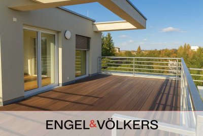 Exklusive Penthousewohnung mit Dachterrasse, Loggia & Privatlift in Darmstadt-Bessungen