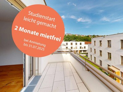 marena - Wohnen in Krems Haus 75b | 2-Zimmer-Wohnung mit südseitigem Balkon