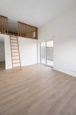 ** einen Monat mietfrei wohnen** - charmante 2-Zimmer-Wohnung mit Einbauküche und Terrasse