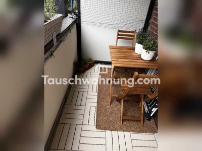 Tauschwohnung: 2,5 Zimmer - 2 Balkone - Hamm