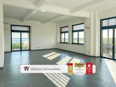 bezugsfrei: Traumwohnung im Loftstil und direktem Seeblick