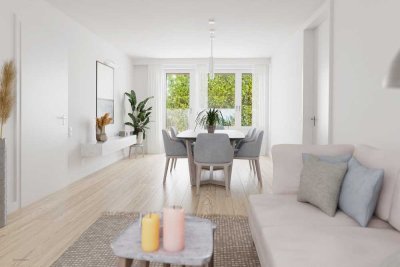 Helle 2,5-Zimmer Wohnung mit Terrasse und TG-Stellplatz in Esslingen