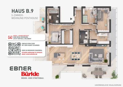 NEUBAU – Exklusive Penthouse-Wohnung mit fantastischem Ausblick | B.9
