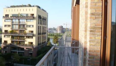Exklusive 4-Zimmer-Loft-Wohnung mit luxuriöser Innenausstattung, in unmittelbarer Mainnähe