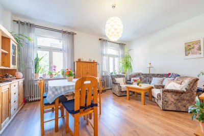 Vermietete 3 Zimmerwohnung mit Balkon in stolzem Stadthaus!