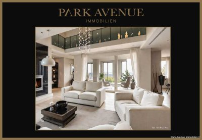 1 Home - 2 Options. Penthouse mit Blick über den Herzogpark - Mit separierbarer Einheit für Homeoffi