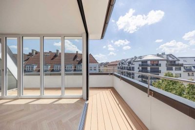 Kernsanierte Dachterrassenwohnung im Altbau mit Aufzug Nähe Käfer Stammhaus