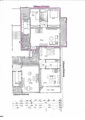 *** Vermietete 3 Zimmerwohnung mit Aufzug, Stadtzentrum ***