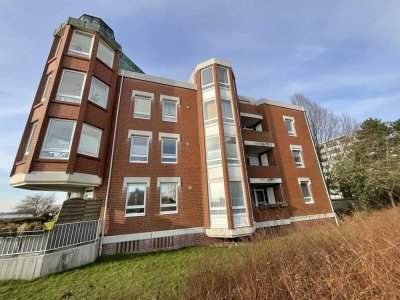 Wohnen direkt am Wasser! 3–ZKB–Balkonwohnung im Erdgeschoss zu vermieten!