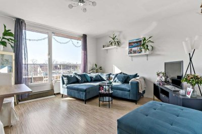 helle Wohnung mit Balkon in Köln-Buchforst mit schönem Ausblick