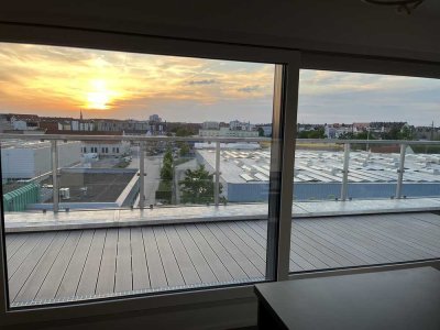 Penthouse Wohnung mit Dachterasse und Balkon - 94 qm