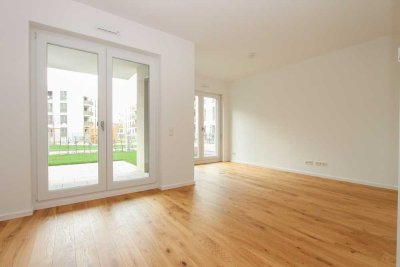 Exklusive 1-Zi-Gartenwohnung mit Terrasse!