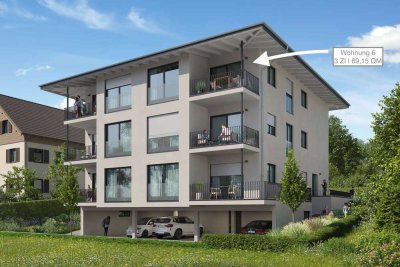 Moderne 3-Zimmer-Neubauwohnung in Lenzfried – Wohnen mit hoher Lebensqualität bei Kempten