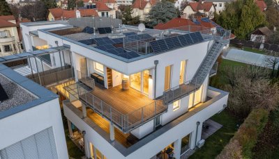 Penthouse-Maisonette in Toplage mit privatem Liftzugang