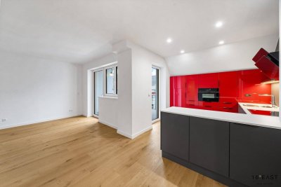 2-ZIMMER MAISONETTENWOHNUNG mit großzügiger Terrasse auf Wohnebene