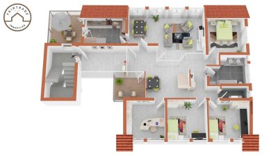 Elegantes Wohnen über den Dächern von Heidenheim – 5,5-Zimmer-Penthouse in den Reutenen