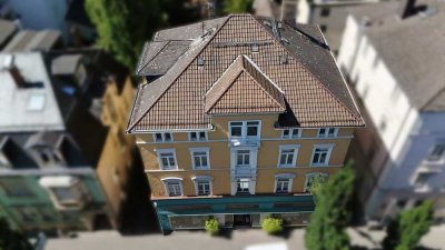 Vielseitig nutzbares Investment mit Entwicklungspotenzial:Denkmalgeschütztes Wohn- und Geschäftshaus