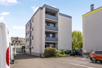 Attraktive Kapitalanlage in ruhiger Lage: Vermietete 1-Zimmer-Wohnung mit Balkon und Stellplatz