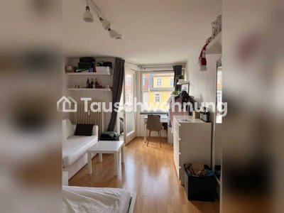 Tauschwohnung: 1-Zimmerwohnung im Herzen Schwabings