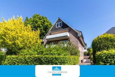 Großzügige Maisonette-Endetagen-Wohnung mit Fahrstuhl + Dachterrasse + Küchenbalkon + TG-Stellplatz!