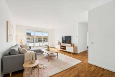 Premium-2-Zimmer-Wohnung mit Balkon im Neubau von 2020 zur Eigennutzung oder Vermietung
