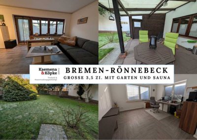 SOFORT FREI - Große 3,5 Zi. EG-Wohnung mit herrlichem Garten