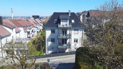 3-Zimmer-Wohnung mit Südbalkon und Stellplatz in saniertem 3-Familienhaus