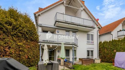 Geräumige 3-Zimmer-Wohnung mit Süd-Terrasse, Garten und TG-Stellplatz in begehrter Lage von Schöneck