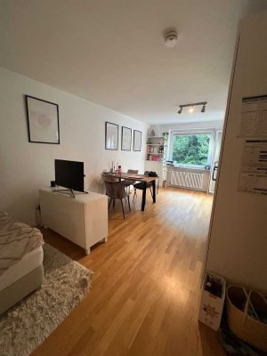 Gegenüber vom Kurpark / gut geschnittene 1 Zimmerwohnung mit Balkon und Stellplatz