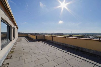 360-Grad-Panoramablick: Spektakuläre 5-Zimmer-Penthouse Residenz mit umlaufender Dachterrasse